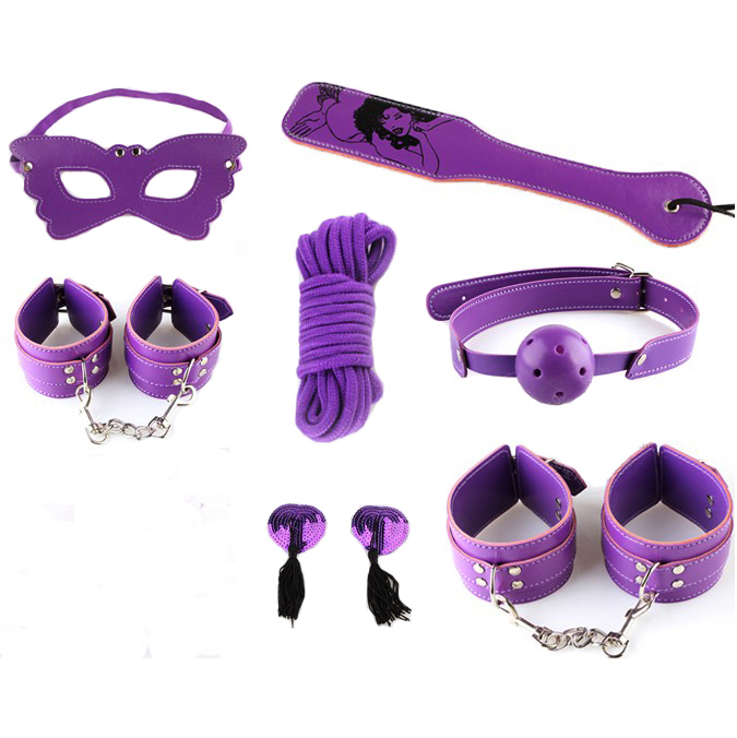 Purple Playtime Set With Sexy Adult Toys MS6960