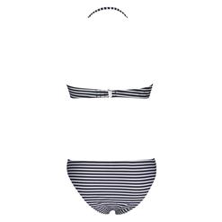 Bow Stripe Bikini Set BK8039