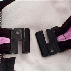 Zipper Strapless Bikini Set BK8843