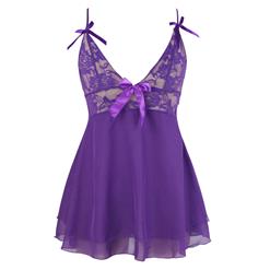 Mesh and Lace Babydoll C3285