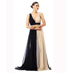 Sexy Black Apricot Evening Dresses, Cheap Evening Dresses, Hot Selling Dresses, Evening Dresses 2015, New Dresses on sale, #F30018