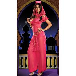 Sexy Genie Costume, Women's Genie Halloween Costume, Genie May K. Wish, #G1993