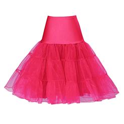 Graceful Cute Rose Tulle Skirt Petticoat HG11263