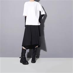 Gothic Street Style Irregular Skirt N13068