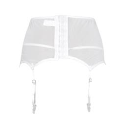 Sexy White Mesh Lingerie Garter Belt HG16726