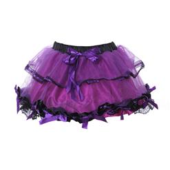 mesh petticoat, sexy petticoat, Purple Petticoat, #HG1900