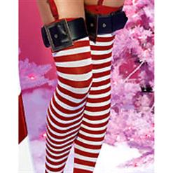 Santa Stockings,Nylon Striped Stockings,Sexy Christmas Stockings,Stockings wholesale, #HG2198