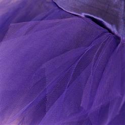 Women's Fashion Purple Tutu Skirt Mini Petticoat HG2670