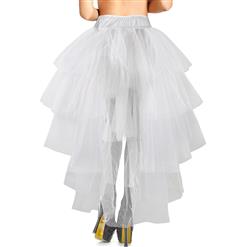 Long Tulle Bustle Skirt HG4261