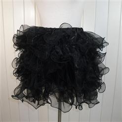 Black mini Skirt HG4316