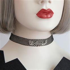Gothic Vintage Vampire Netted Choker Necklace J17367