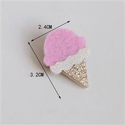 Fashion Lovely Pink Ice Cream Brooch J17519