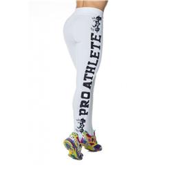 Fashion White Leggings for Yoga Running Workout Exercise L12733
