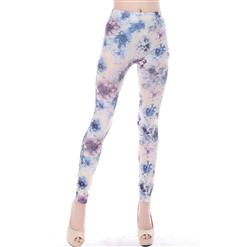 Fashion Watercolor Flower Legging L5348