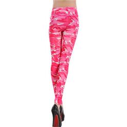 Pink Army Camouflage Leggings L7477