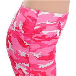 Pink Army Camouflage Leggings L7477
