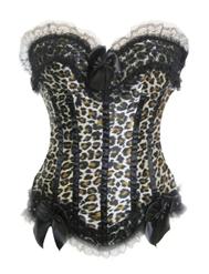 leopard corset M2692