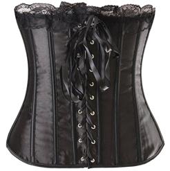 black corset bustier M4019