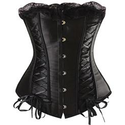 black corset bustier M4019
