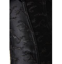 Steel Boning ruffle tie straps corset M4308