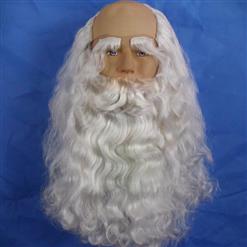 Santa Costume Beards & Wigs & eyebrow MS6321