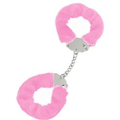 Luxury pink fur cuffs MS7146
