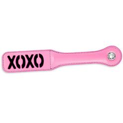 Pink leather paddle MS7154