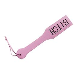 pink leather paddle MS7397