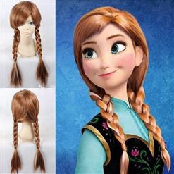 Frozen Elsa Wigs, Elsa Anna Wigs, Snow Queen Elsa Wig, Queen Elsa Anna Cosplay Wig, #MS8365