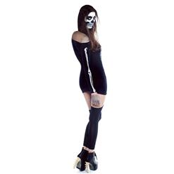 X-Rayed Hottie In The Dark Costume N10507