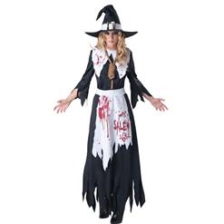 Bloodstained Salem Witch Costume N10508