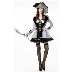 Deluxe Seven Seas Seductress Pirate Costume N10794