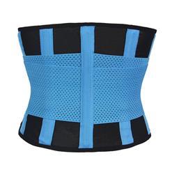 Sport Gym Blue Waist Trainer Belt Body Shaper for Hourglass Shape N10962