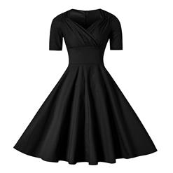 Retro Dresses for Women 1960, Vintage Dresses 1950's, Vintage Dress for Women, Sexy Dresses for Women Cocktail Party, Casual tea dress, Retro Black Dress, #N11608