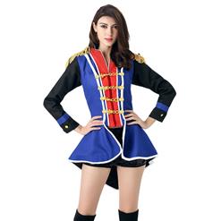Sexy Majorette Costume, Women's Halloween Costume, Hot Sale Leader Costume, Honor Guard Costume, #N11672