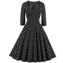 Retro Dresses for Women 1960, Vintage Dresses 1950's, Vintage Dress for Women, Sexy Dresses for Women Cocktail, Cheap Party Dress, Polka Dot Dress, #N11809