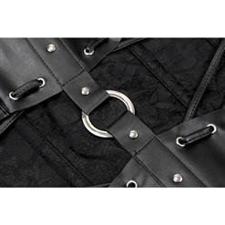 Steampunk Gothic Romance Halterneck Steel Boned Outerwear Corset N11935
