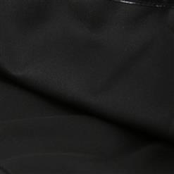 Sexy Black PVC Suspender Skirt Clubwear Dress N12153