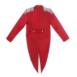 Mens Red Tuxedo for Halloween Costume N12585