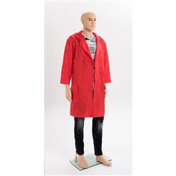 Men's Red Long Sleeve Outdoor Sun Protection Jacket N12622