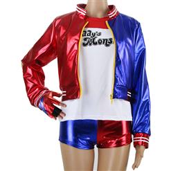 Harley Quinn Costume Women, Misfit Hipster Costume, Suicide Squad Costume, Batman Costume,  #N12706