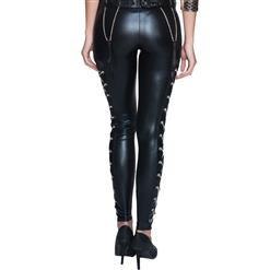 Steampunk Gothic Corset&Leather Pant Set N12711