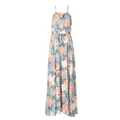 Summer Sexy Off-shoulder Halter Split Floral Print Maxi Dress N13099