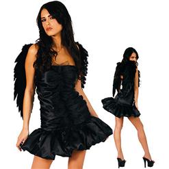 Dark Naughty Angel Costume, Naughty Dark Angel Costume, Dark Angel Costume, #N1381
