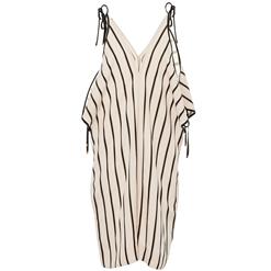 Fashion Stripe V-Neck Lace Up Summer Holiday Jumpsuit N14010