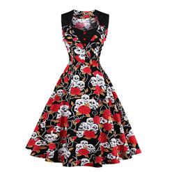 Retro Dresses for Women 1960, Vintage Dresses 1950's, Red Vintage Dress for Women, Womens Retro Swing Dress, Bridesmaid Dress, Sexy Vintage Dress for Women, Valentines Dress, #N14021
