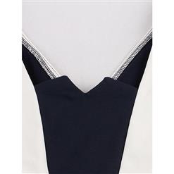 Sleeveless Turndown Collar Women's Bodycon Dress N14241