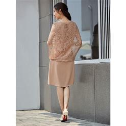 Hot Sale Summer Plain Sleeveless Lace Back Women's Midi Dress N14295