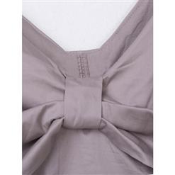 Charming Short Sleeve Straight  Women's Midi Dress N14296