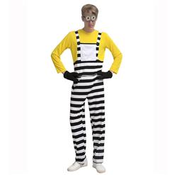 Men's Cute Minions Family Jumpsuits Outfits N14405